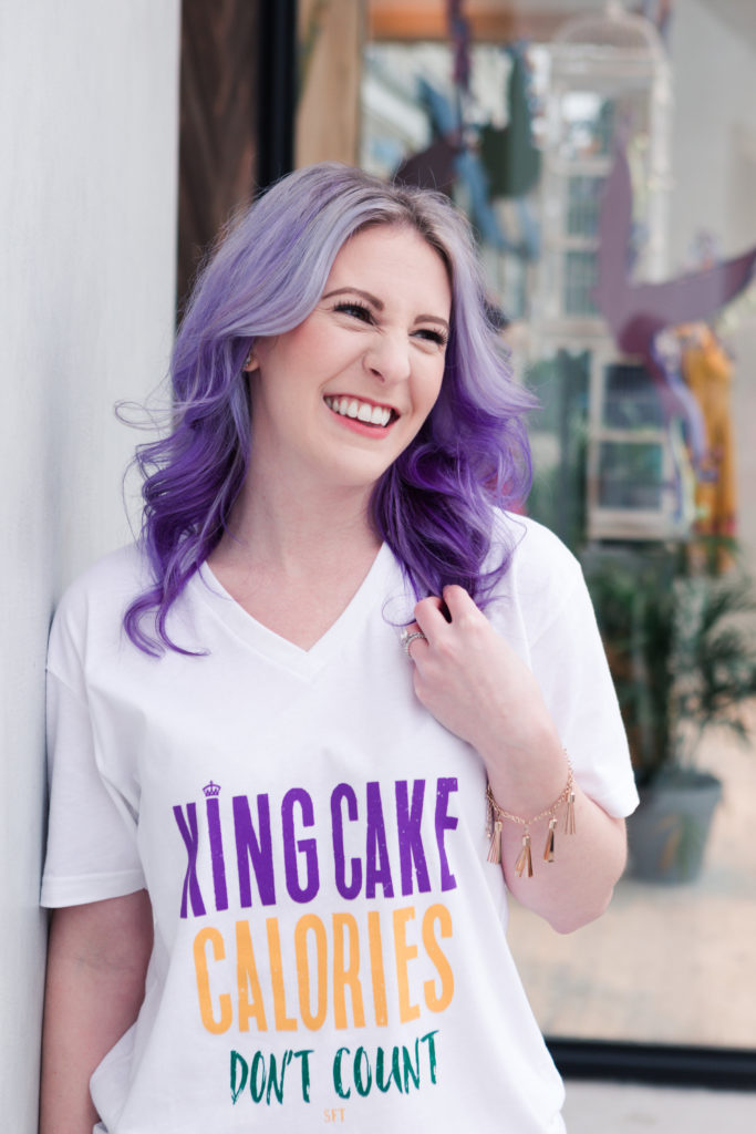 Houston Blog, Style Blogger, Style Blog, Mardi Gras, Gracefully Sassy, Shop SFT, Fashion Blog, Fashion Blogger, Houston Photographer, King Cake - Shop SFT: King Cake is a Girl’s Best Friend by Houston fashion blogger Gracefully Sassy