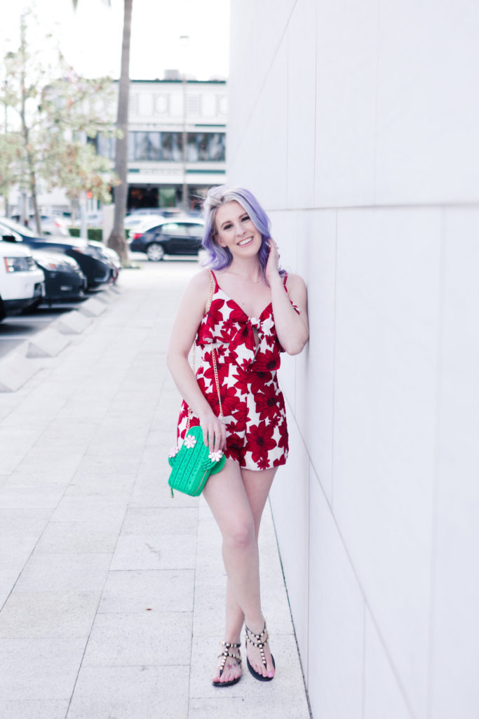 Houston blogger, style blog, fashion blogger, fashion blog, gracefully sassy, houston photographer, francescas, romper, red romper, steve madden, charming charlie, pravana vivids