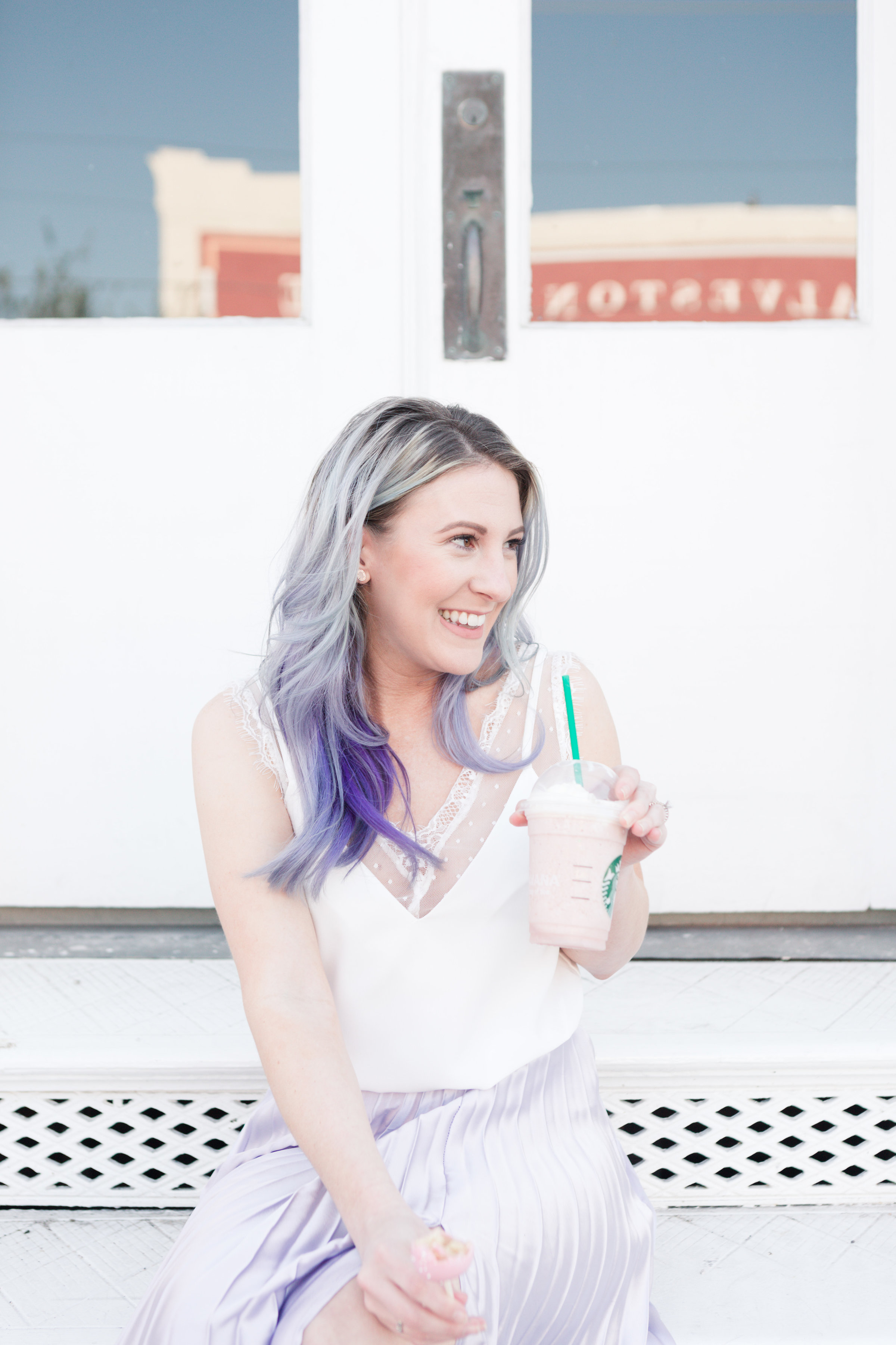 unicorn, arctic fox hair color, gracefully sassy, houston blogger, style blog, fashion blogger, asos, steve madden, etsy, houston photographer