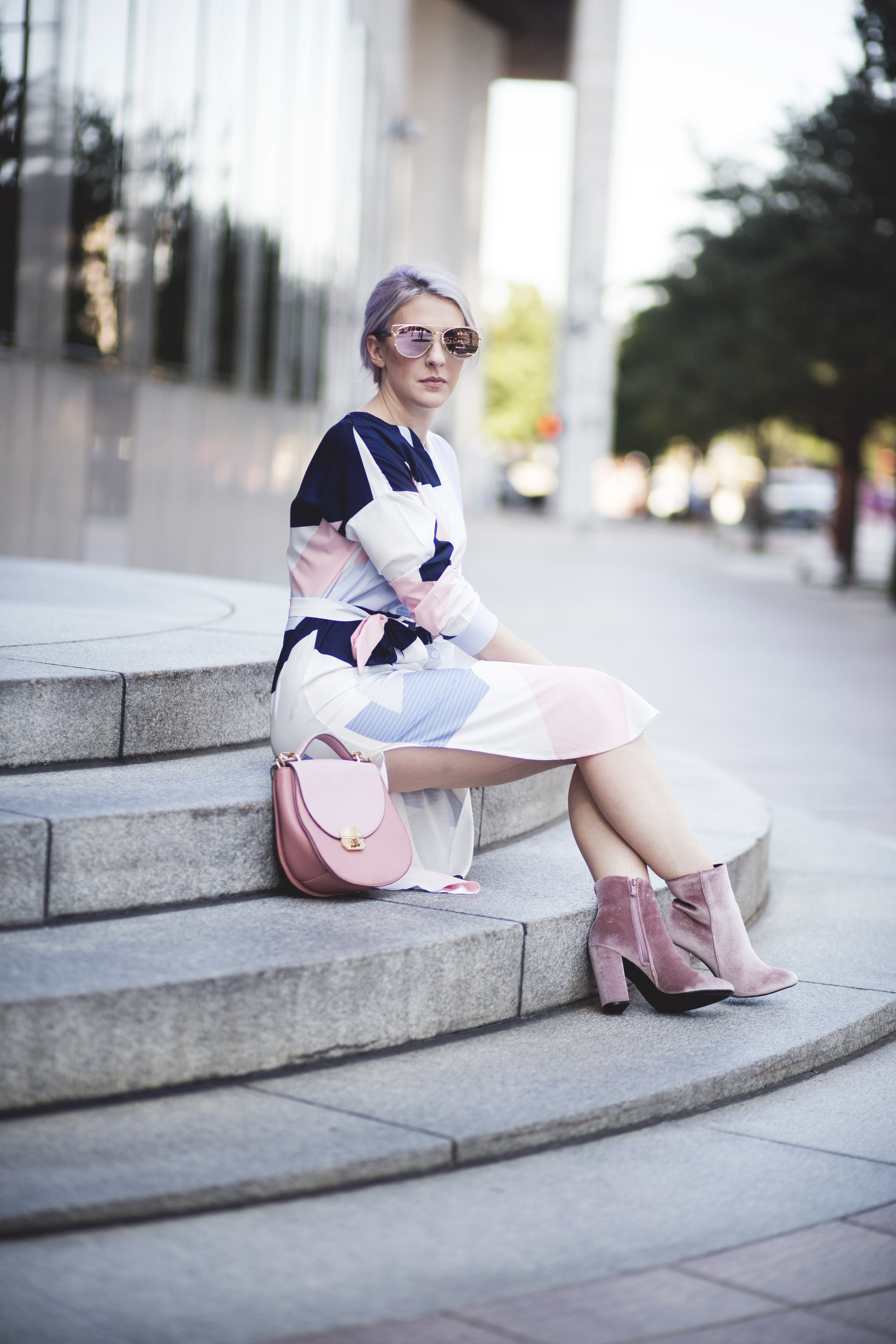 shirt dress, business casual