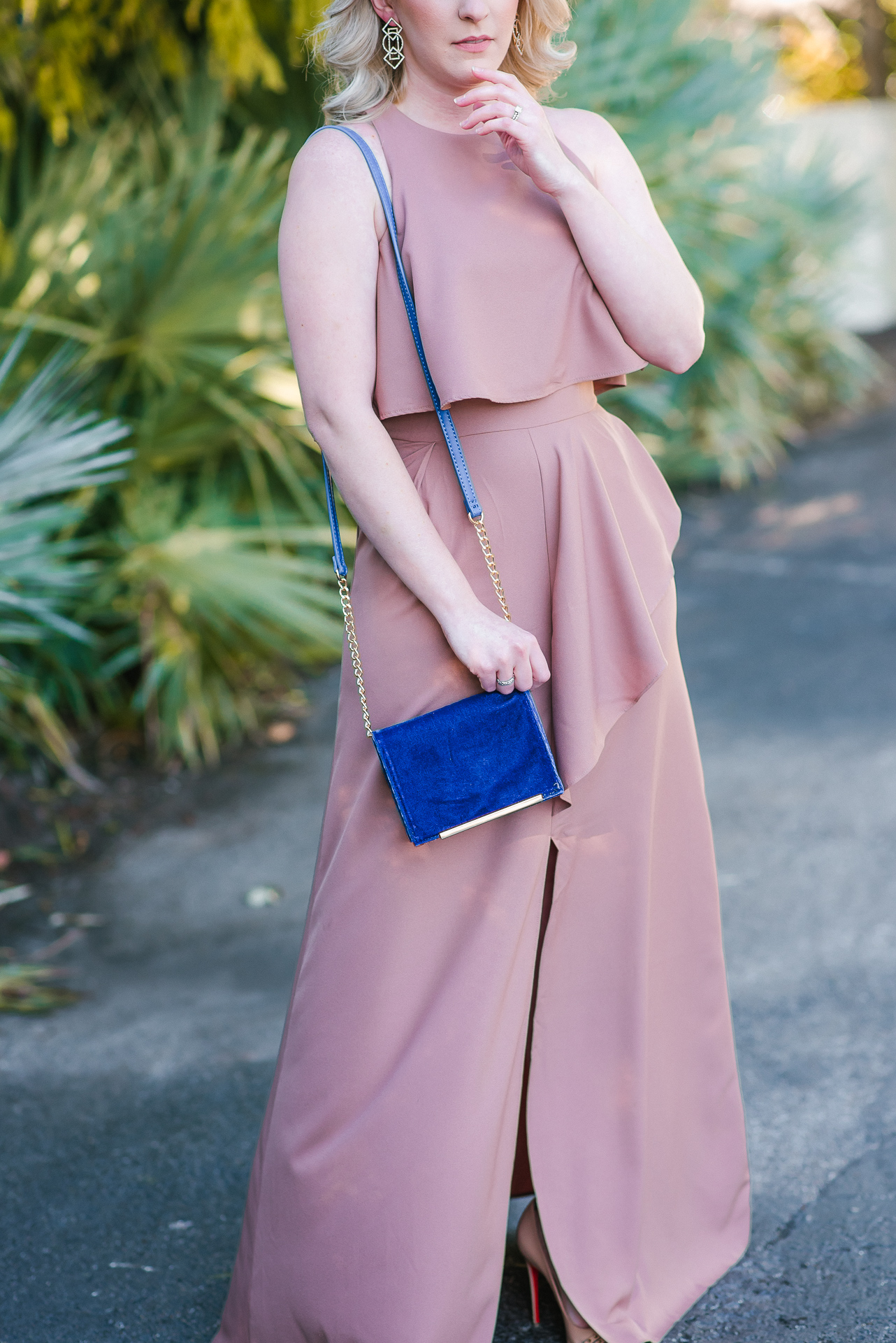 Fall Wedding Guest Dress Under $100 by Houston fashion blogger Gracefully Sassy