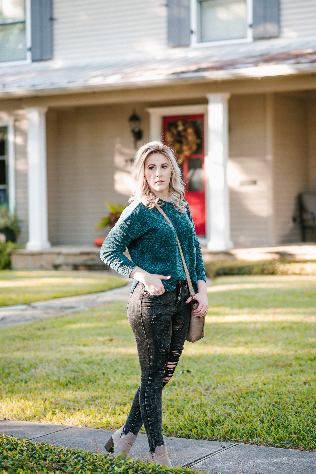 A Unicorn of a Different Color & My Favorite Chenille Sweater by Houston fashion blogger Gracefully Sassy