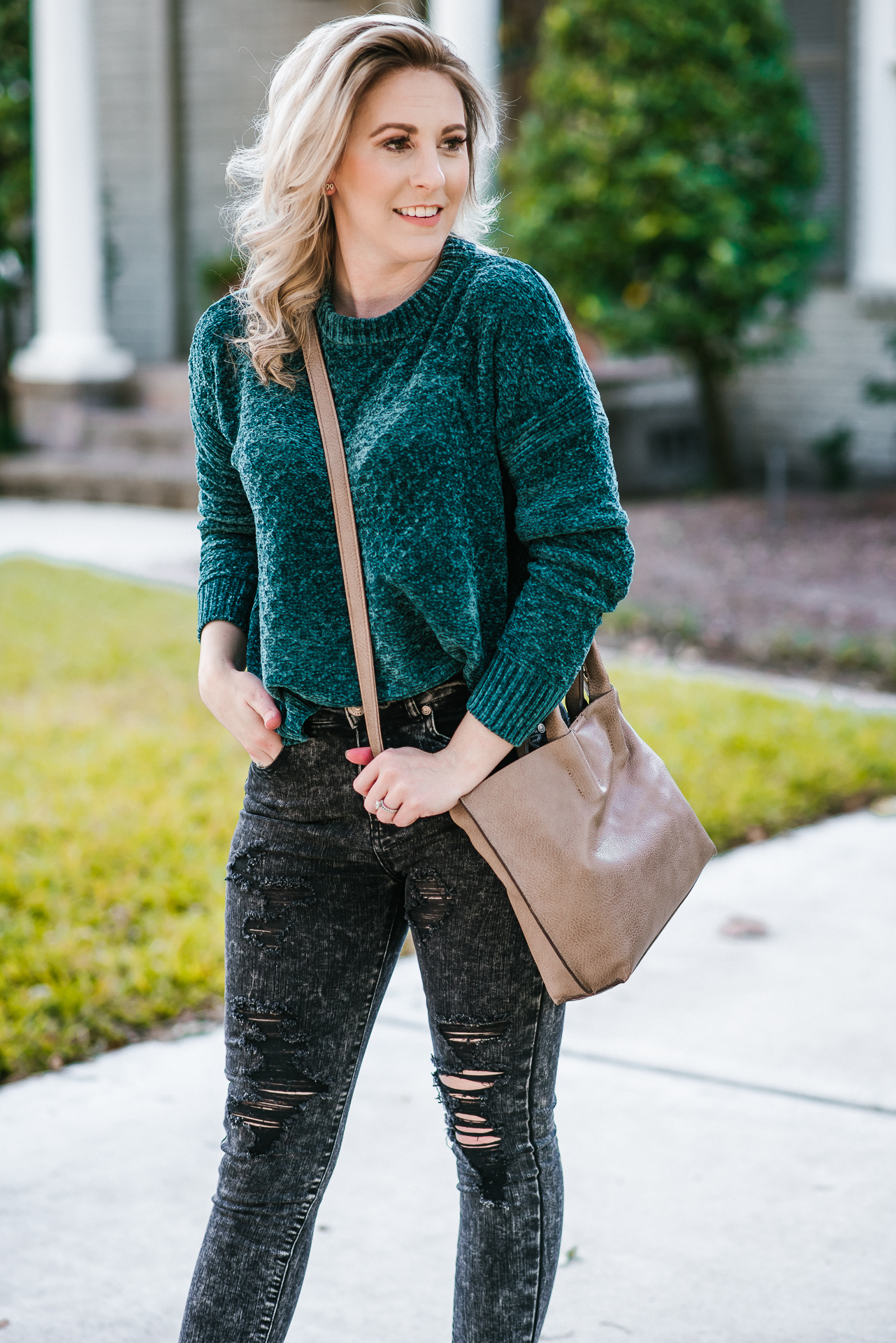 A Unicorn of a Different Color & My Favorite Chenille Sweater by Houston fashion blogger Gracefully Sassy