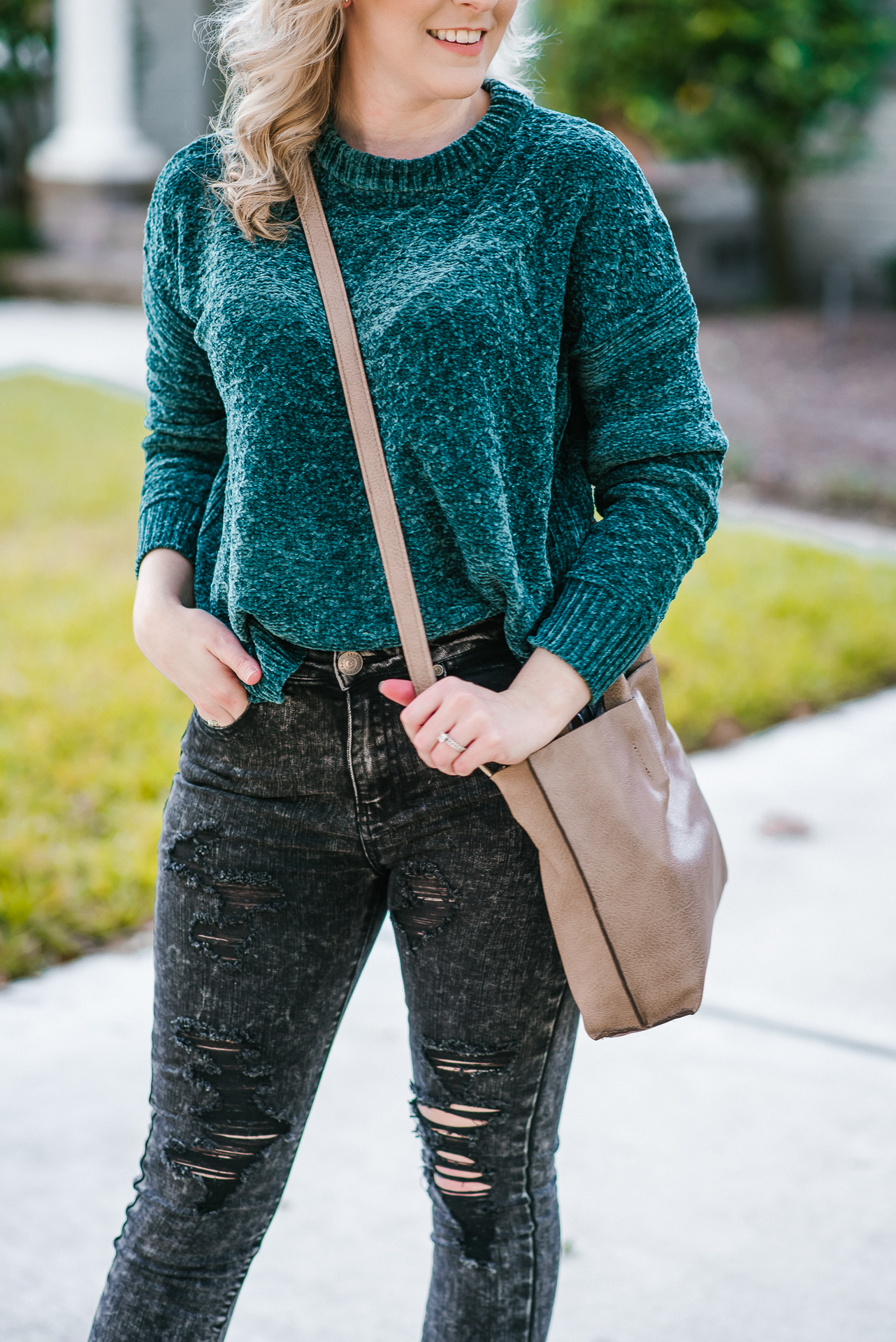 A Unicorn of a Different Color & My Favorite Chenille Sweater by Houston fashion blogger Gracefully Sassy